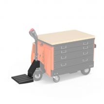 Plate-forme de marche pour chariot à outils